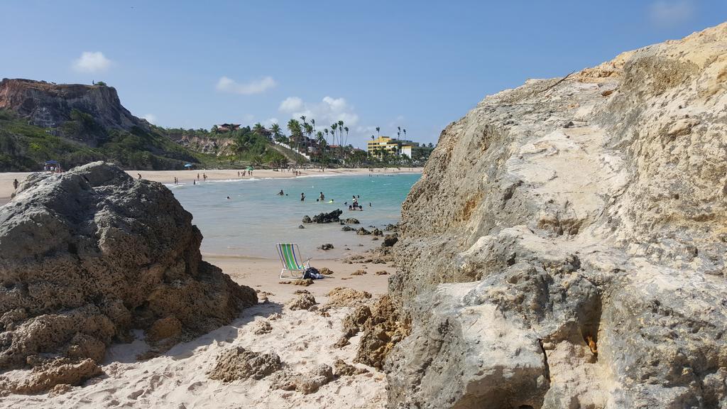 Praia Tabatinga Ap Beira Mar Com Vista Deslumbrante Da Praia Jacuma  Exterior photo