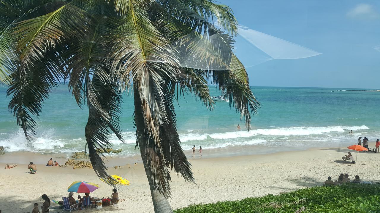 Praia Tabatinga Ap Beira Mar Com Vista Deslumbrante Da Praia Jacuma  Exterior photo